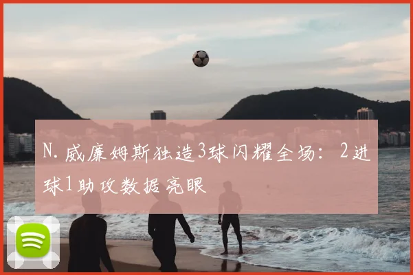 N.威廉姆斯独造3球闪耀全场：2进球1助攻数据亮眼
